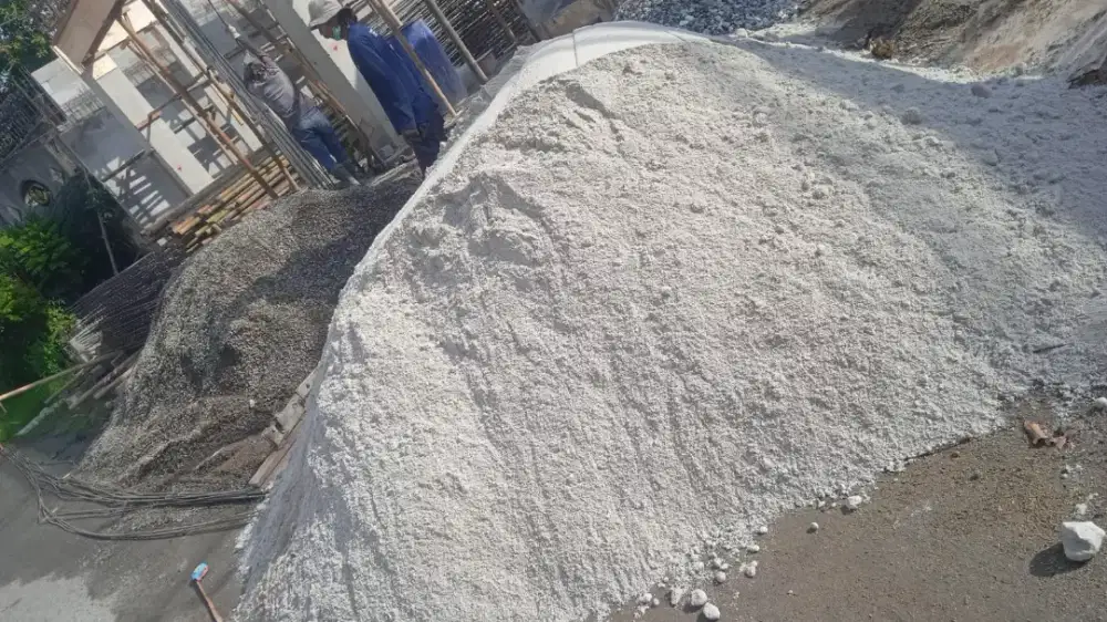 Pasir bangka limestone abu batu pasir cor batu belah