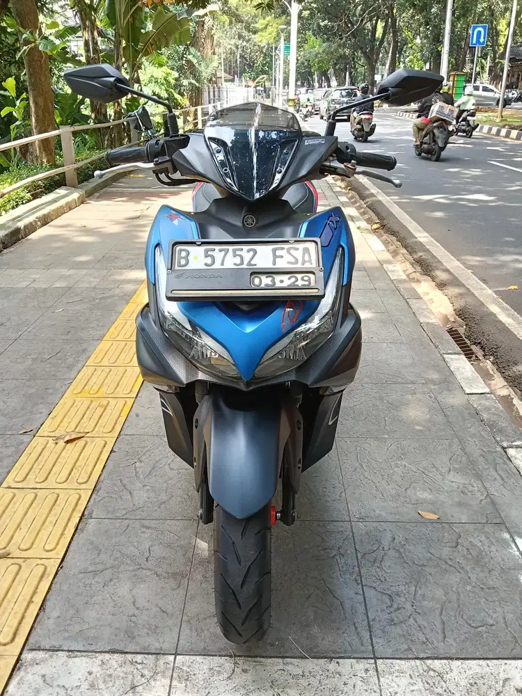 DIJUAL CASH NEW YAMAHA AEROX CIBERTY THN 2024 PAJAK IDUP SIAP PAKAI