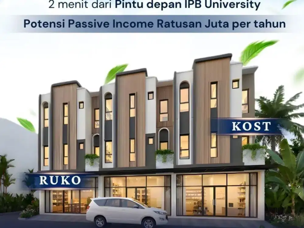 Dijual Ruko Dan Kost Kosan Di Jalan Lingkar Dramaga Dekat Kampus IPB Bogor