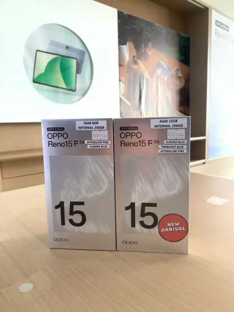 READY OPPO RENO 15 SERIES