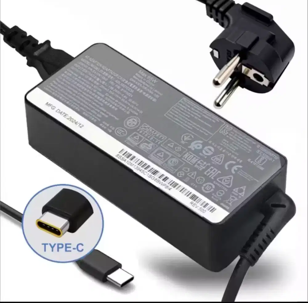 Adaptor Charger Laptop Original Lenovo Thinkpad T480 T480S T580 X280