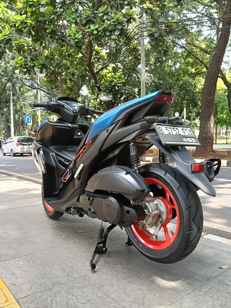 DIJUAL CASH NEW YAMAHA AEROX CIBERTY THN 2024 PAJAK IDUP SIAP PAKAI