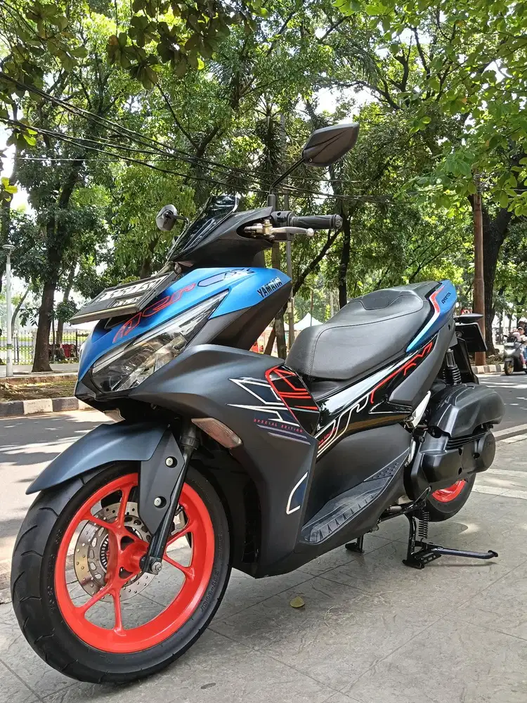 DIJUAL CASH KREDIT NEW YAMAHA AEROX CIBERTY THN 2024 PJK IDUP