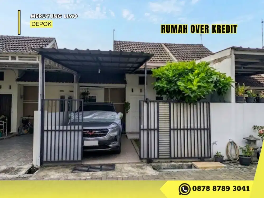 Jual Take Over Rumah 79JT di Meruyung Limo Depok dekat Tol
