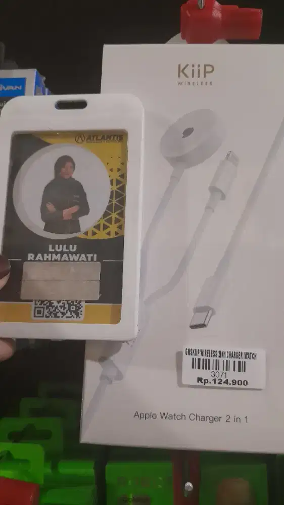 KIIP WIRELESS 2IN1 CHARGER IWATCH