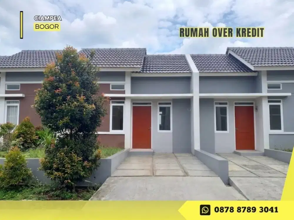 Rumah Over Kredit Murah 35JT di Geriya Selaras Ciampea dkt IPB