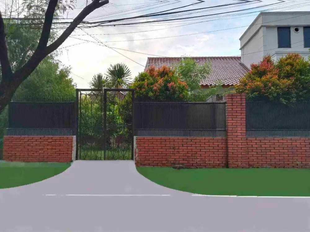 TANAH DARAT 185m² LINGKUNGAN ISTIMEWA..! KOMPLEK ELITE KAVLING TNI AL DUREN SAWIT - JAKARTA TIMUR