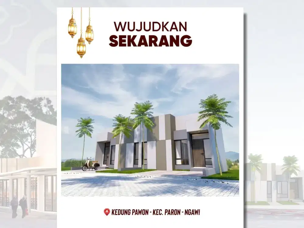 RUMAH SUBSIDI NGAWI KOTA PROMO DP 5 JUTA ALL IN