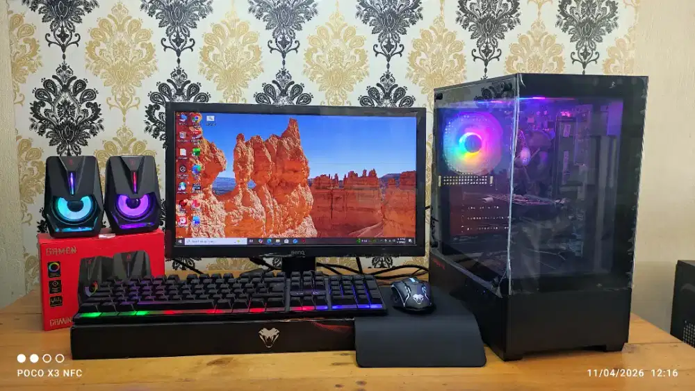 PC FULLSET CORE I7-3770K (8/240+500GB) VGA GT730, LED 20 INC NORMAL