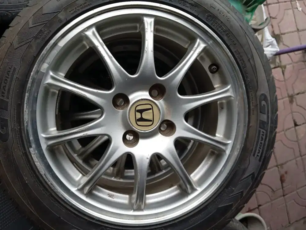VELG HONDA JAZZ FULSET+BAN