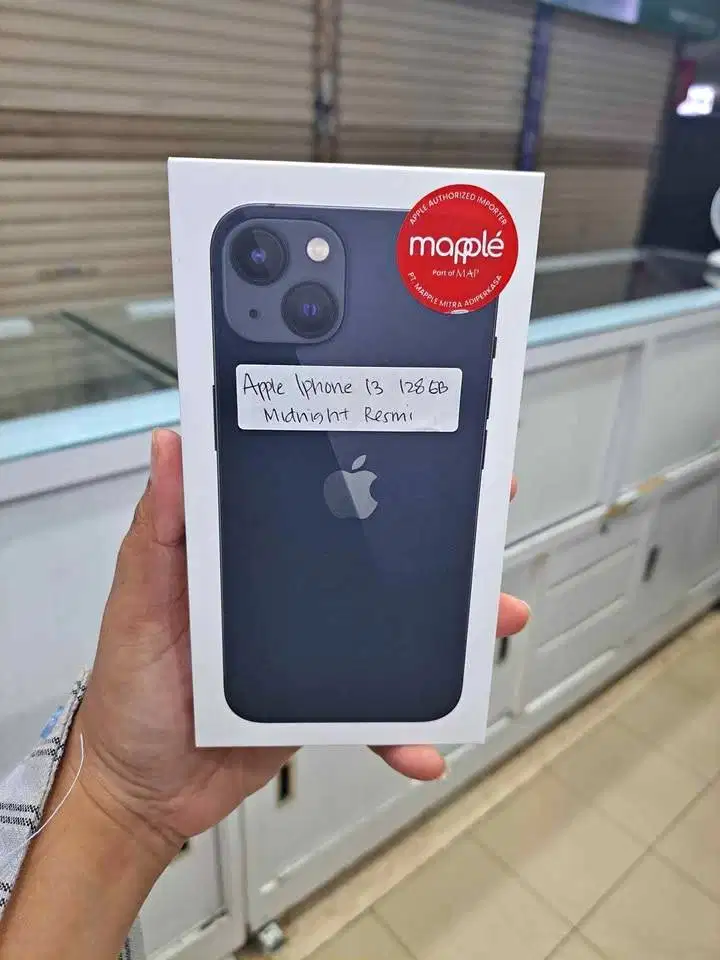 IPhone 13 128GB Midnight New Segel Garansi Resmi Indonesia