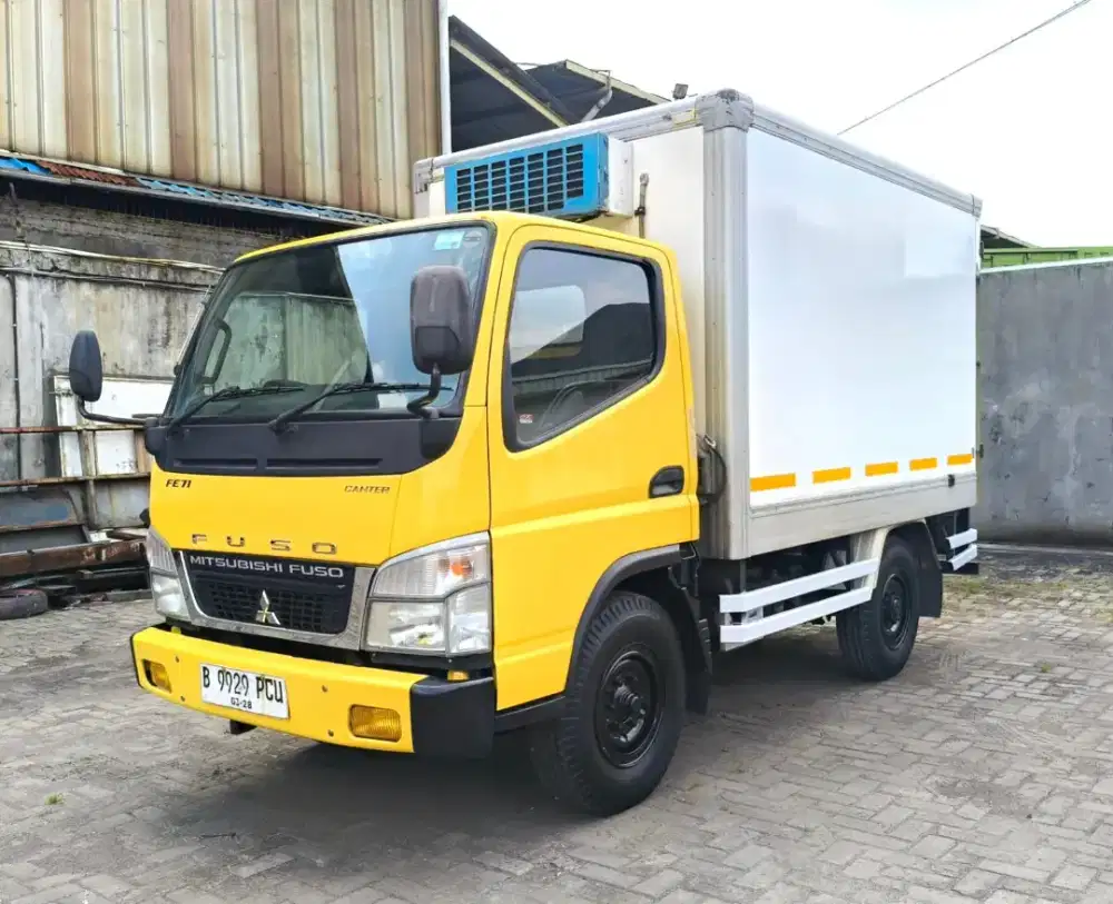 CDE Mitsubishi colt disel canter engkel FE 71 box frozen 2022 reefer