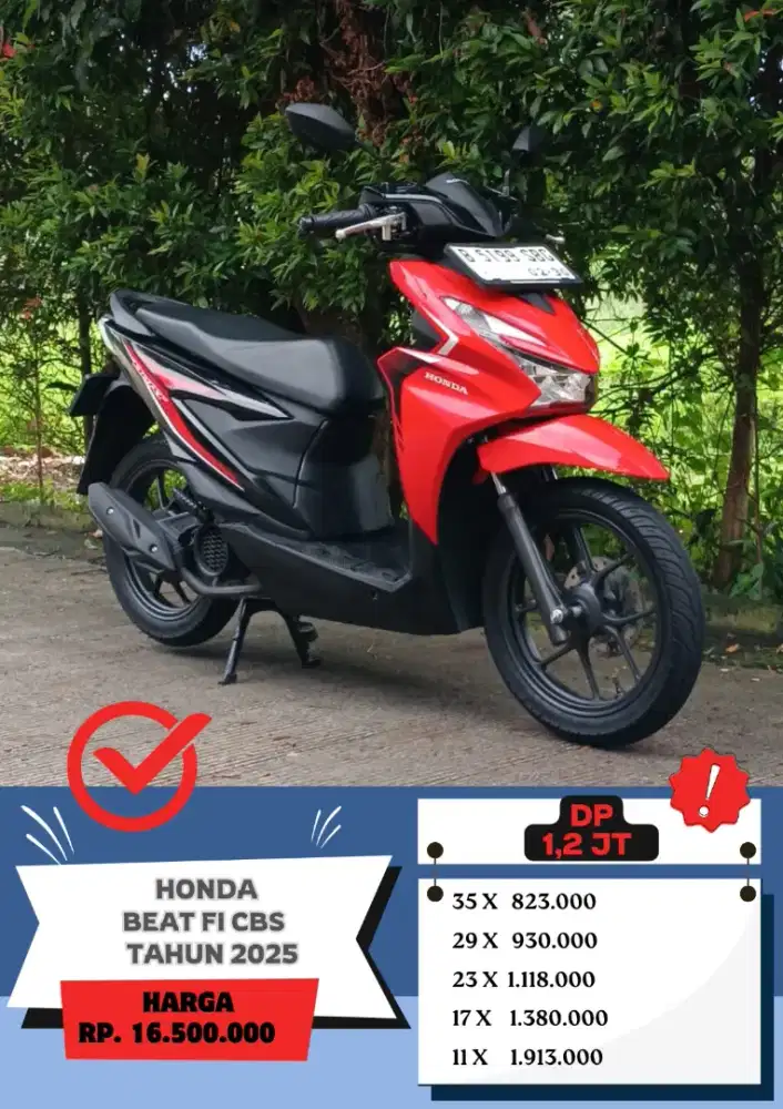 Honda Beat FI CBS Tahun 2025