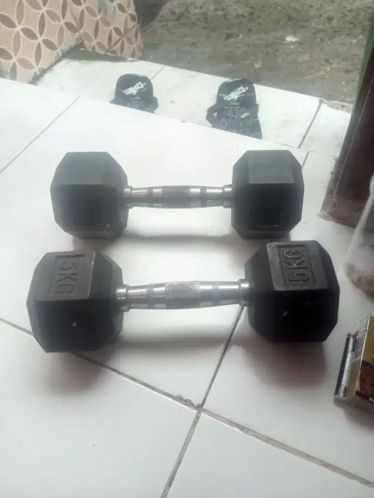 Barbel 10 kg di jual KRNA GK di pake