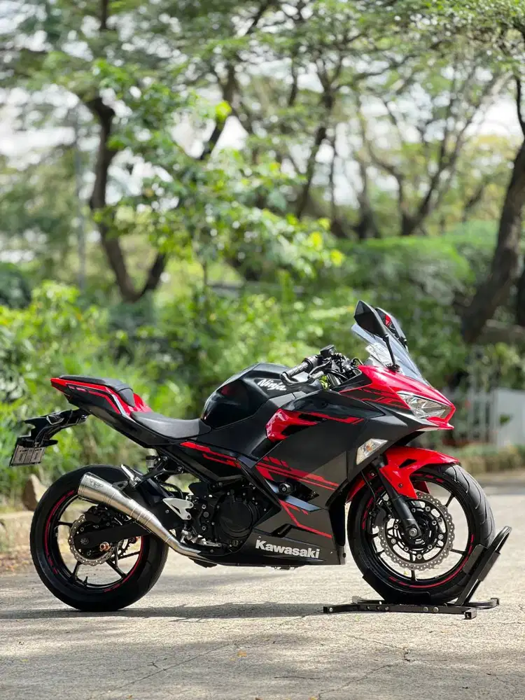 KAWASAKI NEW NINJA 250 FI ABS SE 2018 MERAH KM LOW PAJAK ON SUPERB