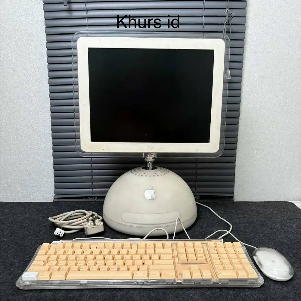 imac g4 15.0inch 2002 lengkap - rare apple collection