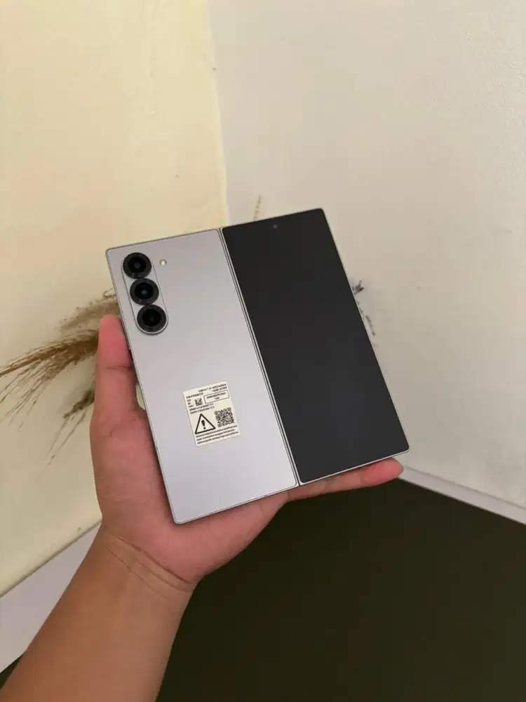 Samsung z fold 6 silver 12/512gb fullset mulus like new