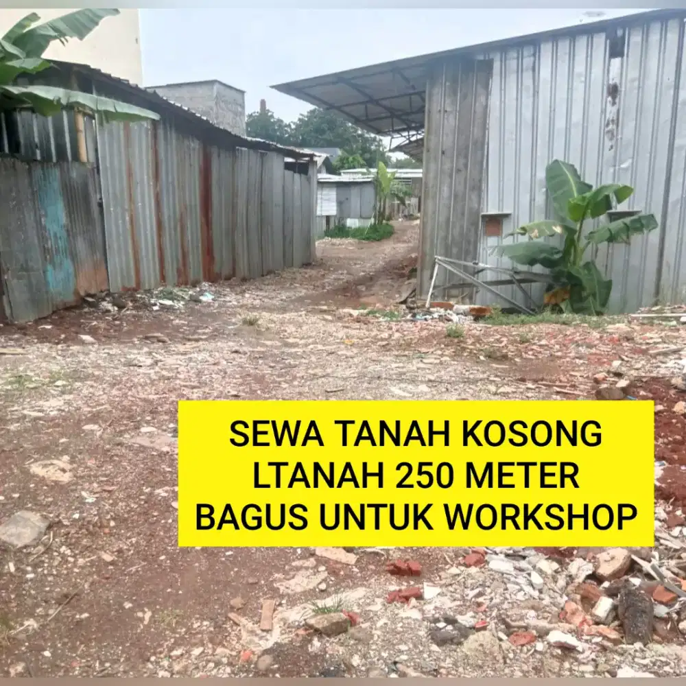 SEWA TANAH KOSONG 250  MTR DI KEMBANGAN