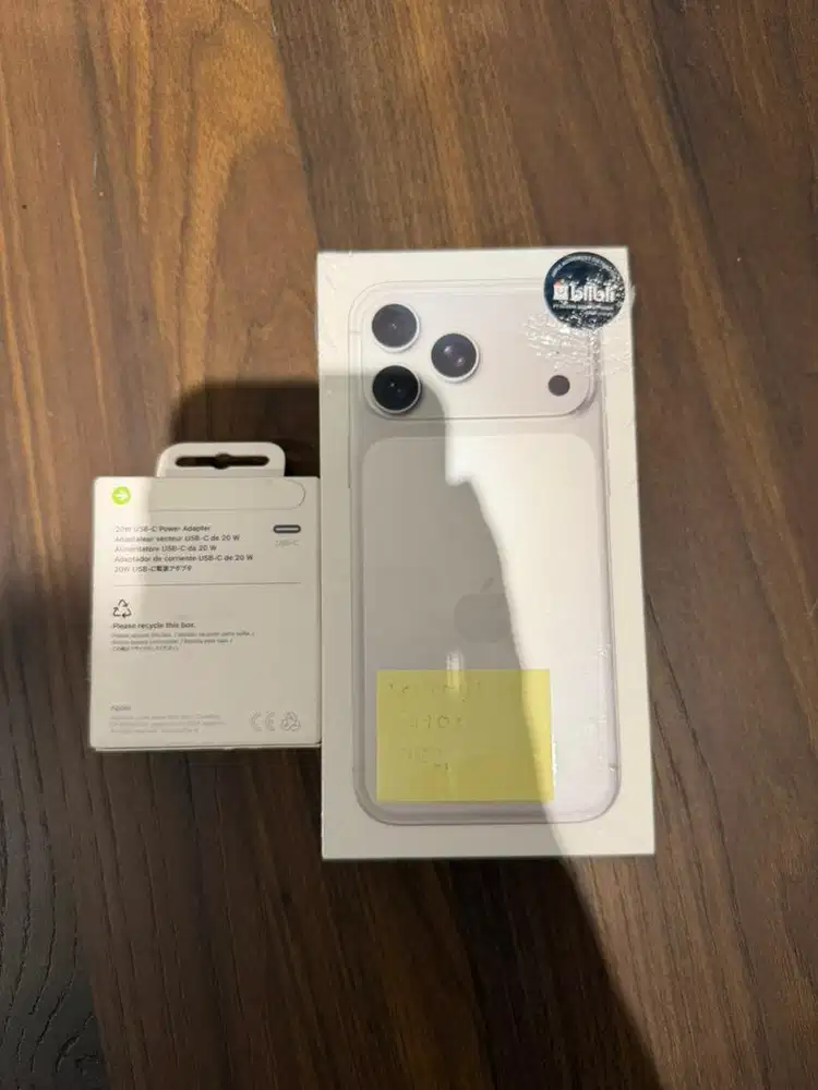 Iphone 17 Pro Max 256GB Silver (Baru Blibli)