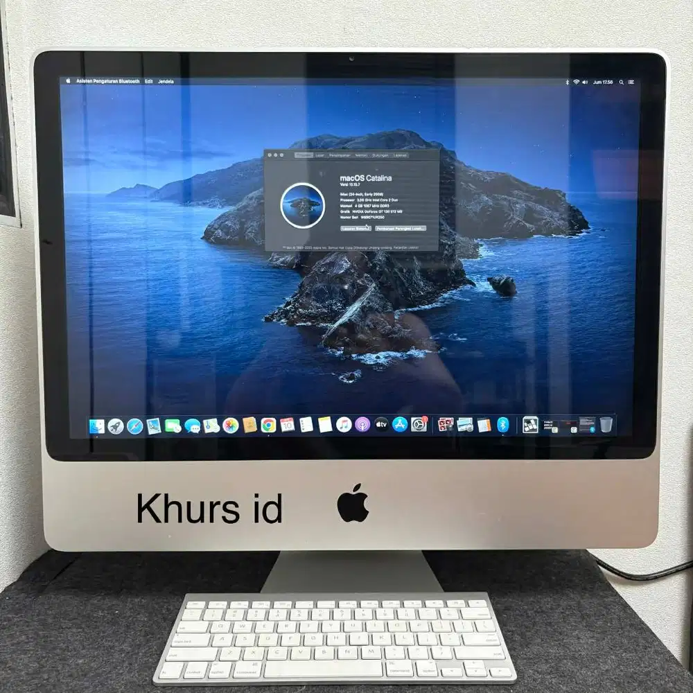 imac 24inch core 2 duo early 2009 - apple komputer