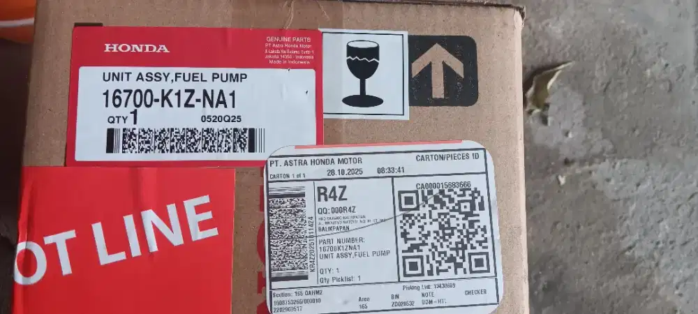 Fuel pump pcx 160 gen 2 2015 keatas