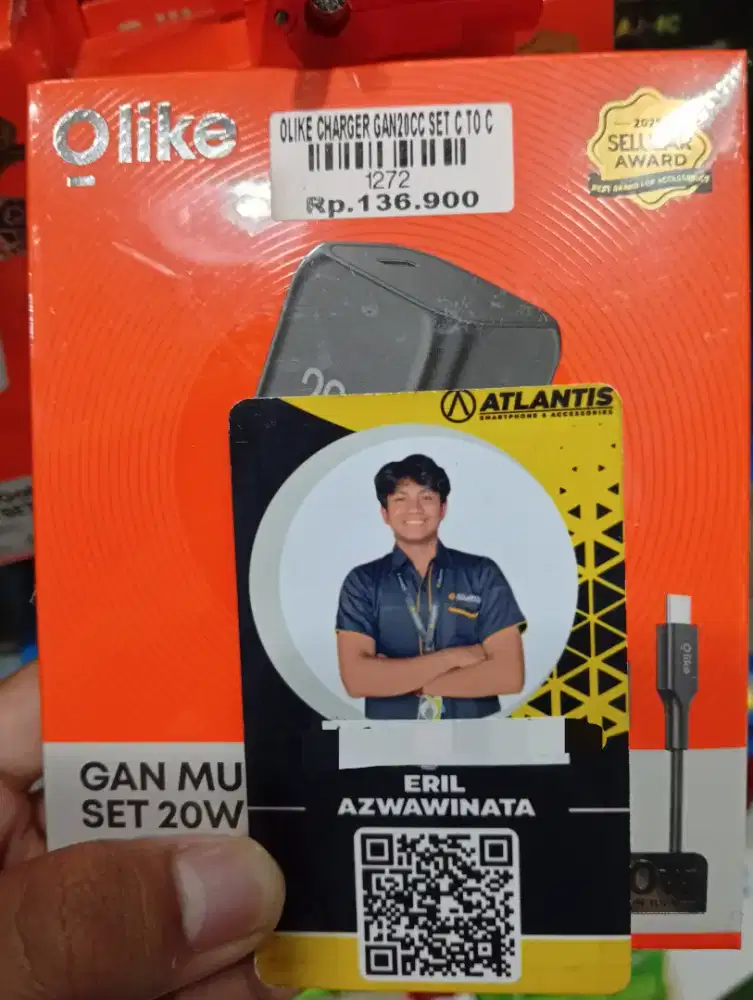 OLIKE CHARGER GAN20CC SET CTO C l ATLANTIS DAHSYAT