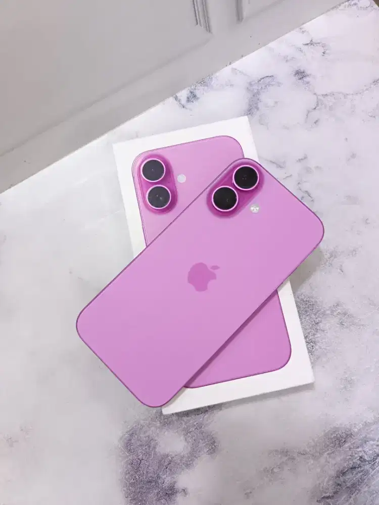 iphone 16 128GB pink ibox lengkap