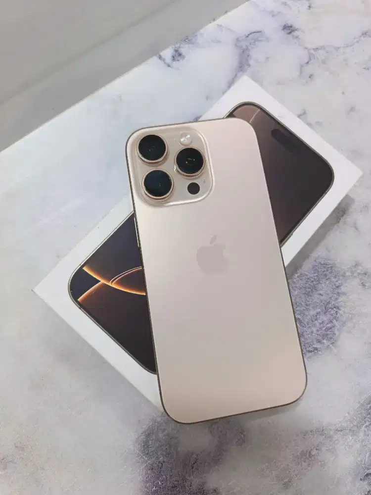 iphone 16 pro dessert titanium 256GB resmi digimap lengkap