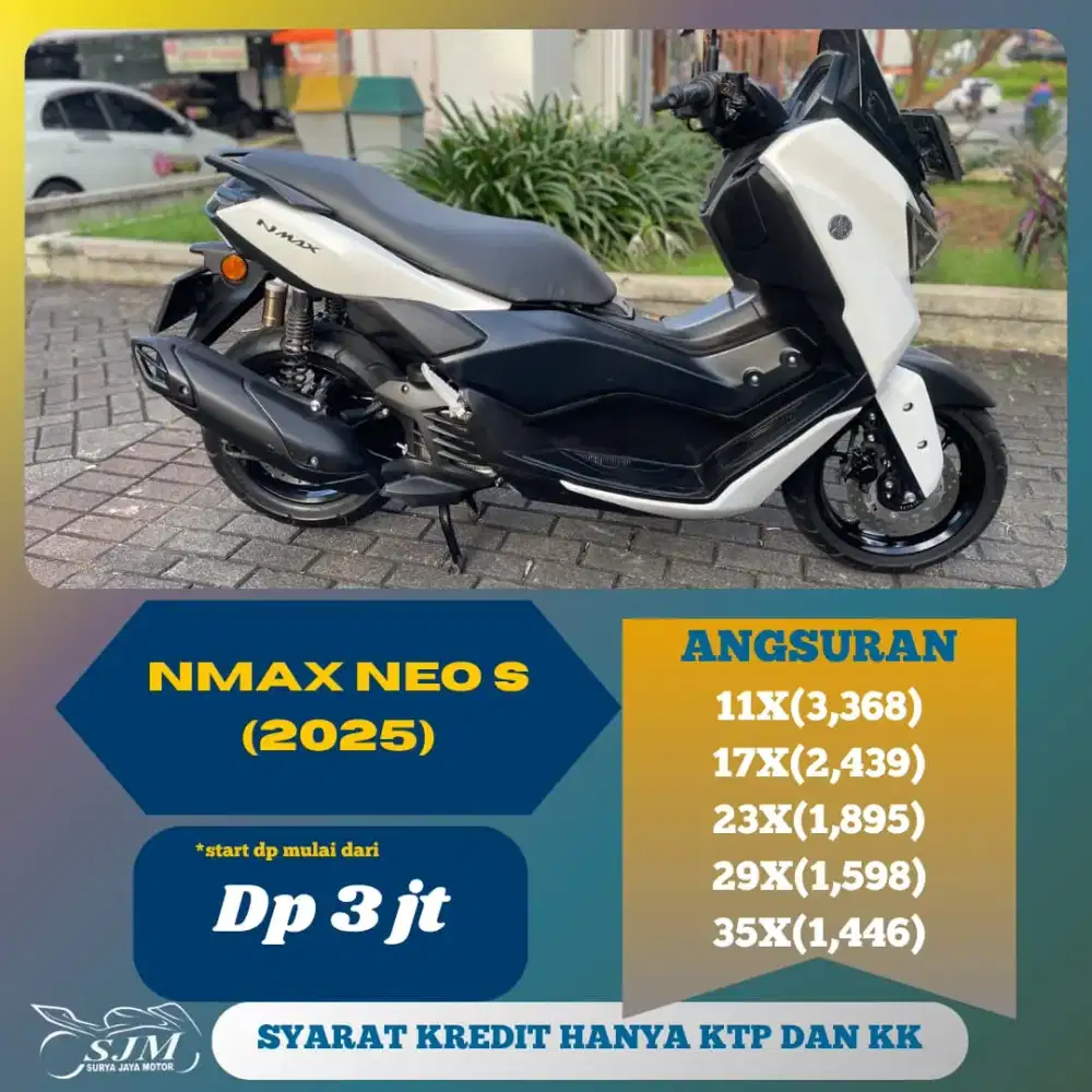 YAMAHA NMAX NEO S 2025 SIAP PAKAI