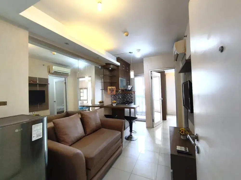 Tinggal Jalan ke Mall Apartemen Green Bay Pluit Greenbay 2Br 38M² Interior Homey Full Furnished