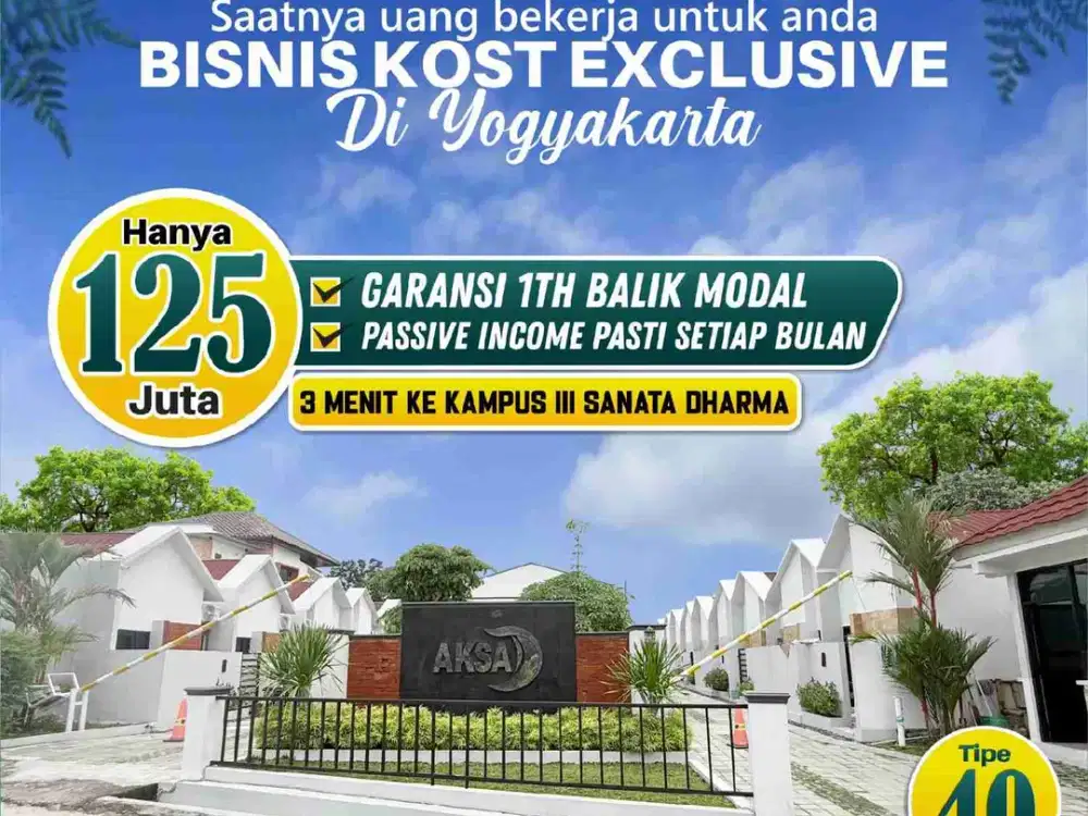 Dijual kos siap huni lokasi sangat strategis