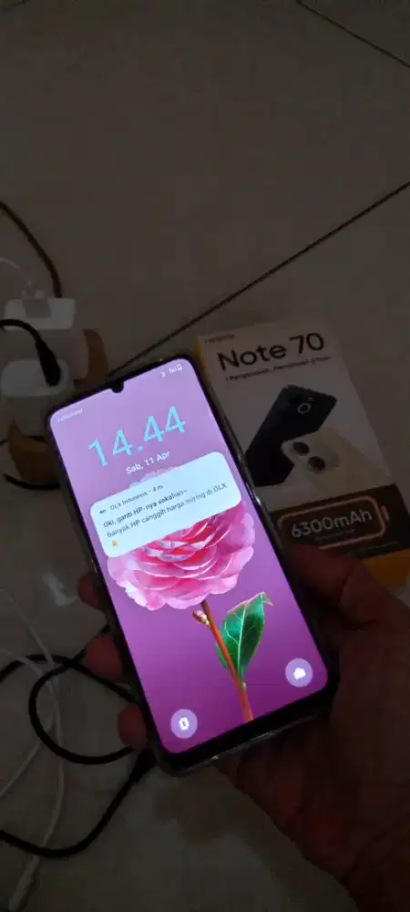 Realme note 70 fullset