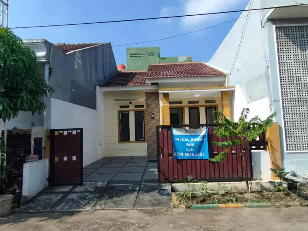 DI JUAL RUMAH MURAH LUAS TANAH 72 DI BEKASI TIMUR REGENCY MUSTIKAJAYA