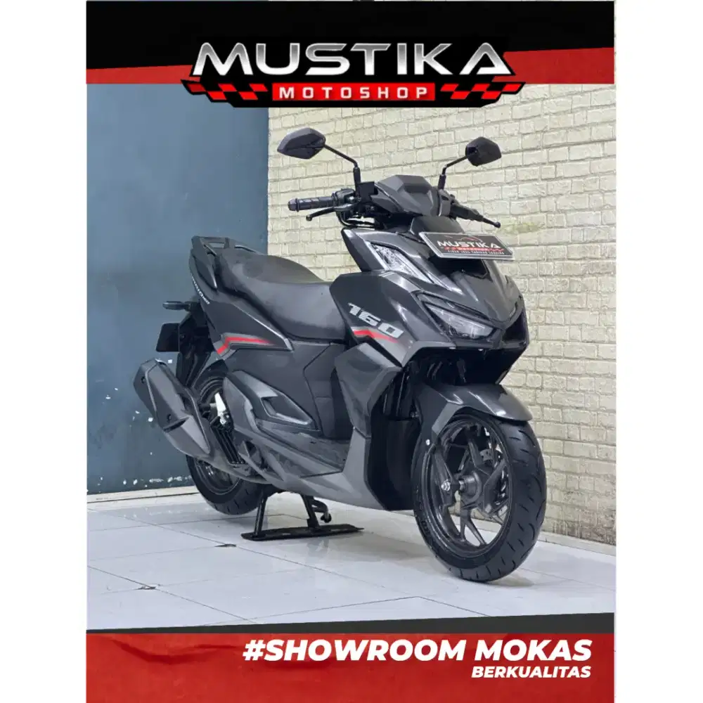 Odo 10rb Istimewa!!Honda Vario 160cc 2023 Black N Asli Mulus-Mustika