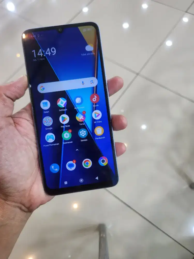 Poco c65 6/128 resmi Indonesia garansi on