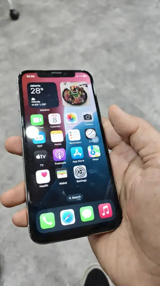 apple iPhone Xs 256GB silver imei bea cukai