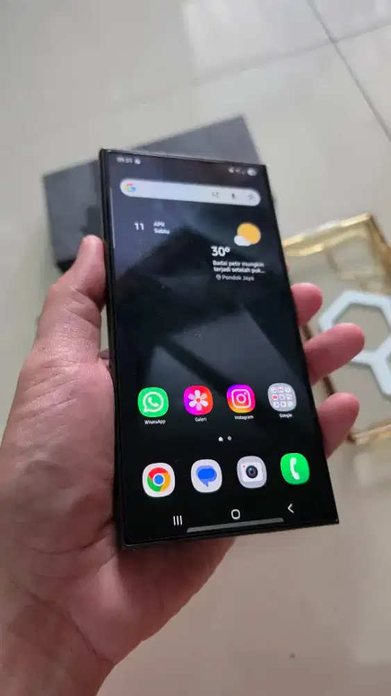 Samsung S24 Ultra 1 TB Grey Mulus Banget Ex SEIN