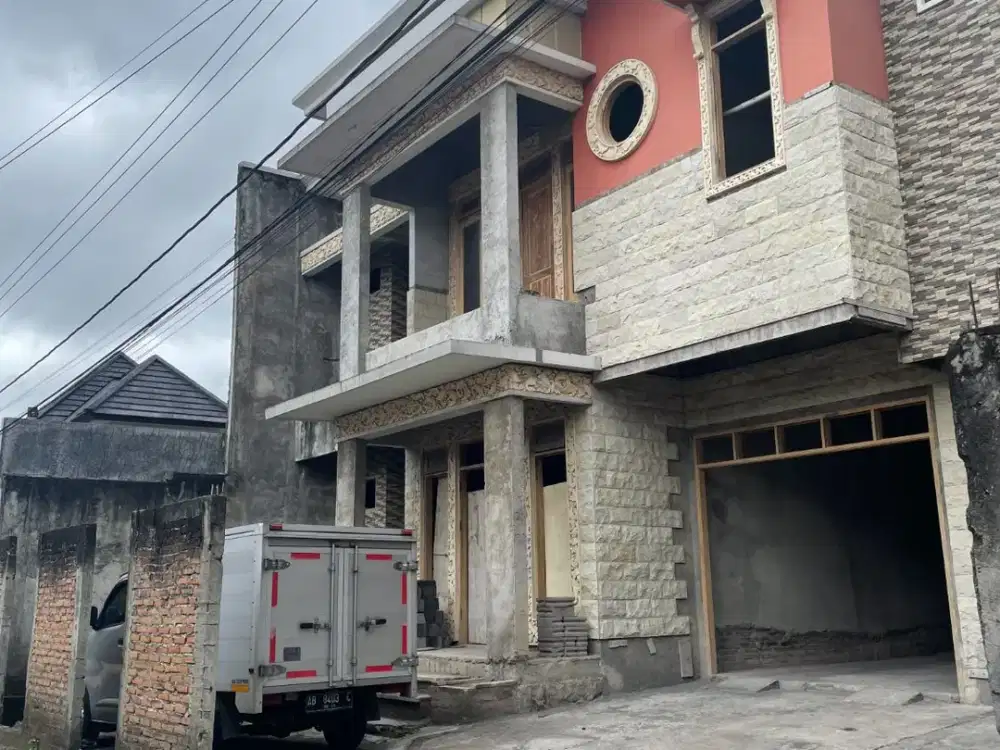 Dijual tanah bonus bangunan 2 lantai di gondokusuman yogyakarta