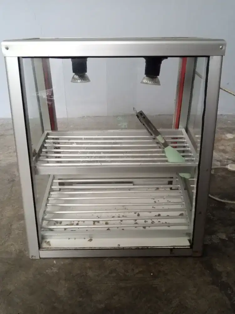 Etalase kaca chicken