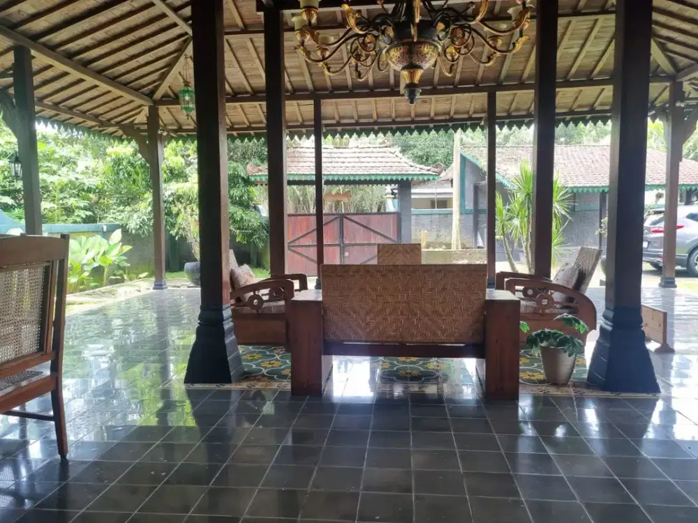 Villa Cantik di Turi Sleman, Tanah Luas SHM Pekarangan + IMB Lengkap