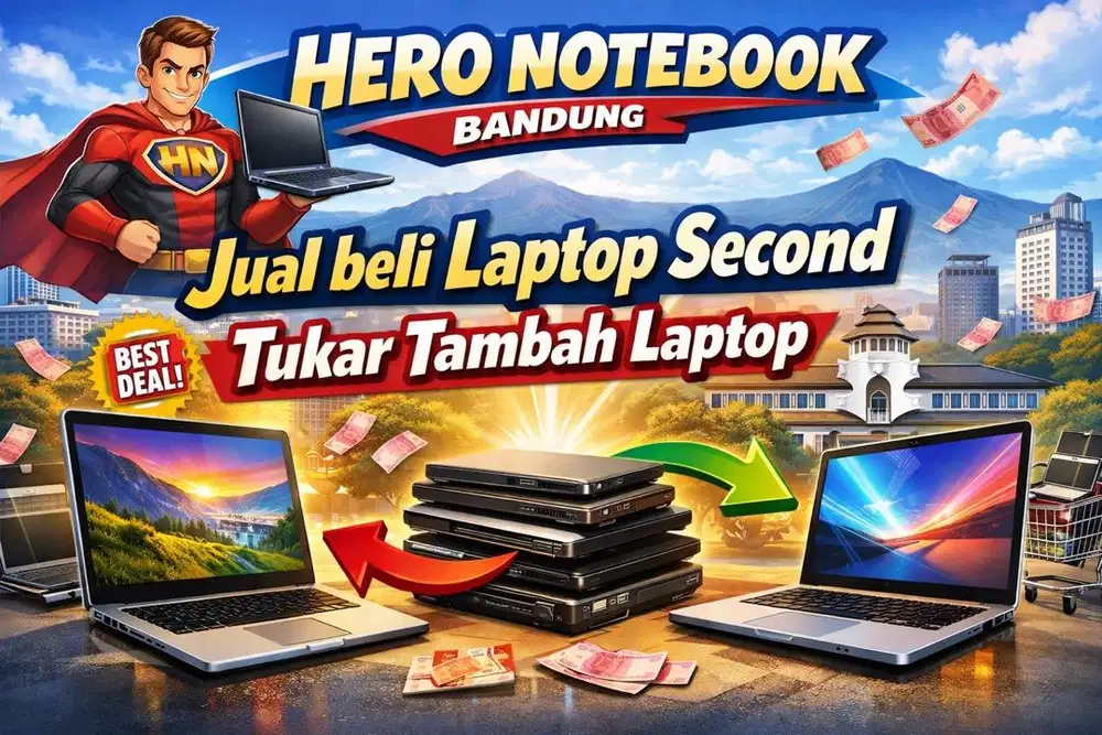 Jual Beli Laptop Bekas Bergaransi Berkualitas