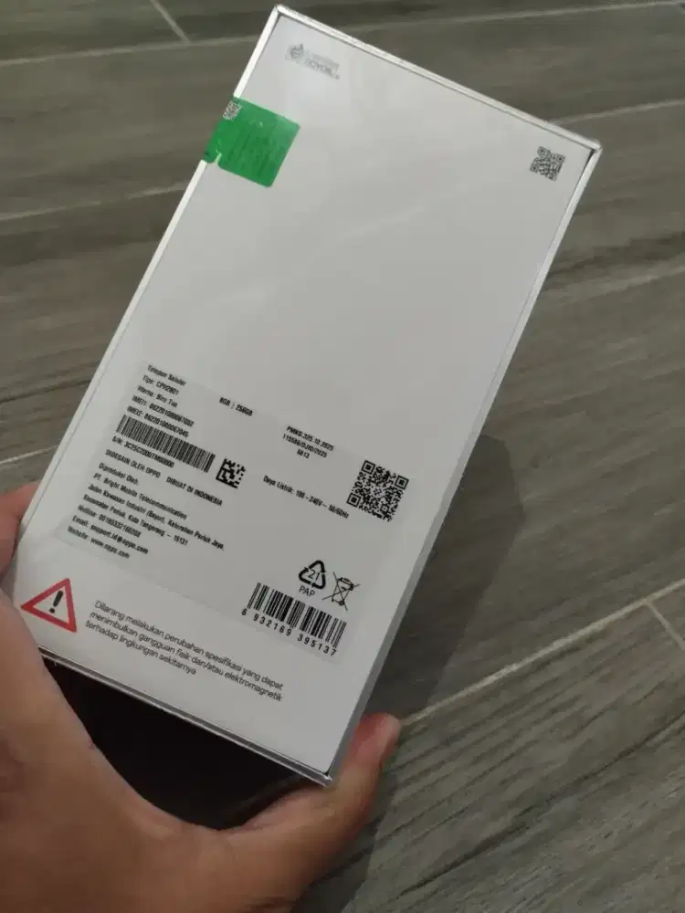 OPPO RENO15 F 5G 8/256GB (BARU)