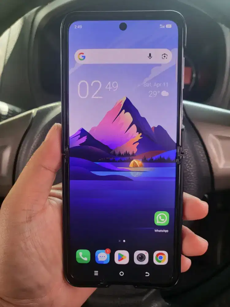 Tecno Phantom V Flip 5G 8/256 bisa TT