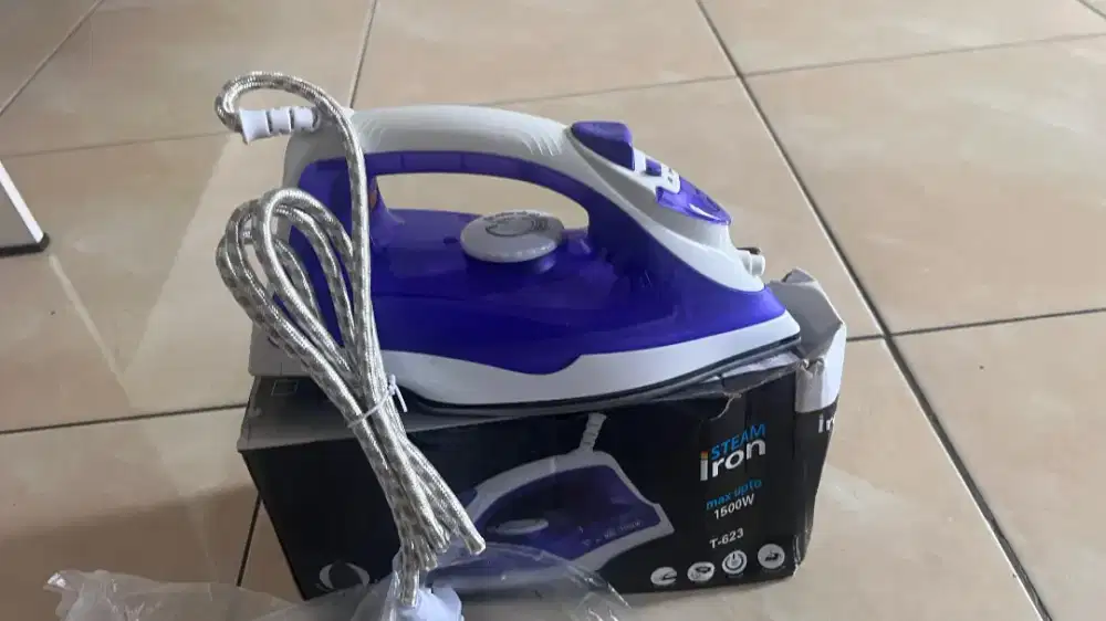 SETRIKA UAP MASIH BARU