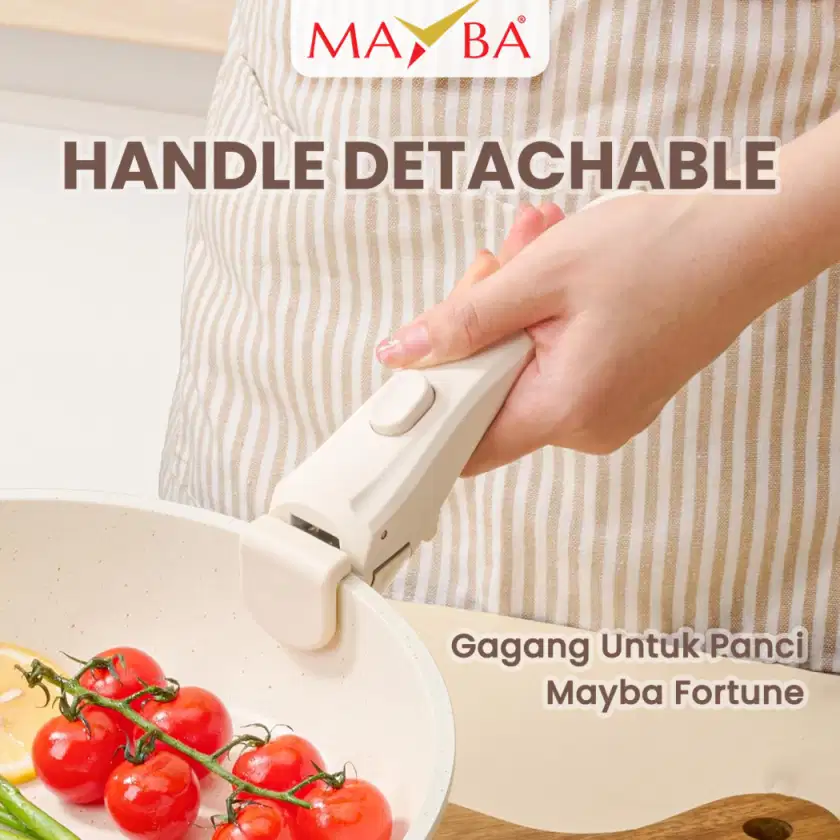 MAYBA Gagang Detachable Panci Fortune Handle Lepas Pasang Original