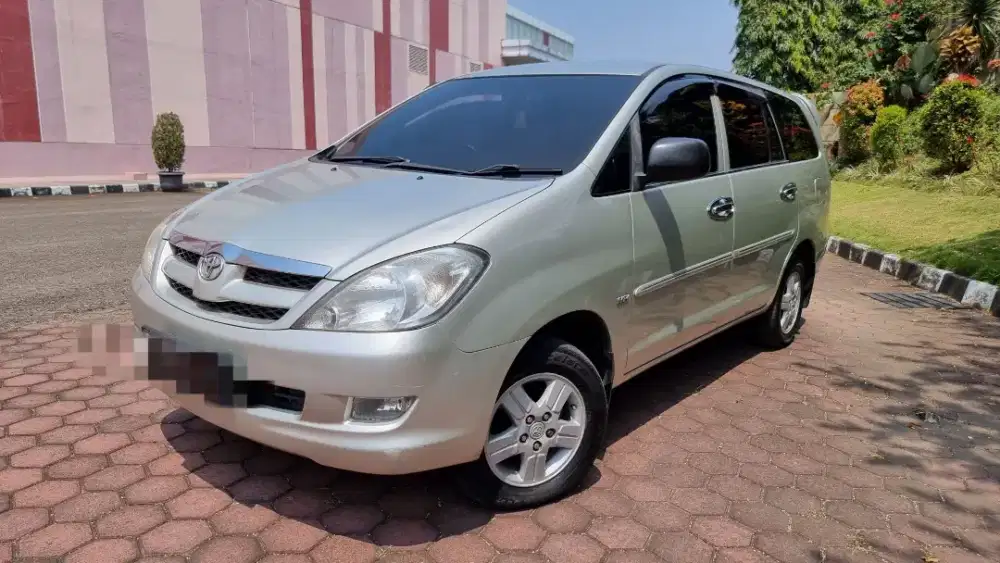 Innova G manual bensin 2007,km 90rb, full ori. Pjk baru. Nyacat kualat