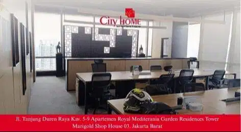For Rent Office APL Furnished Luas 120m2, Lokasi Strategis di Jakbar