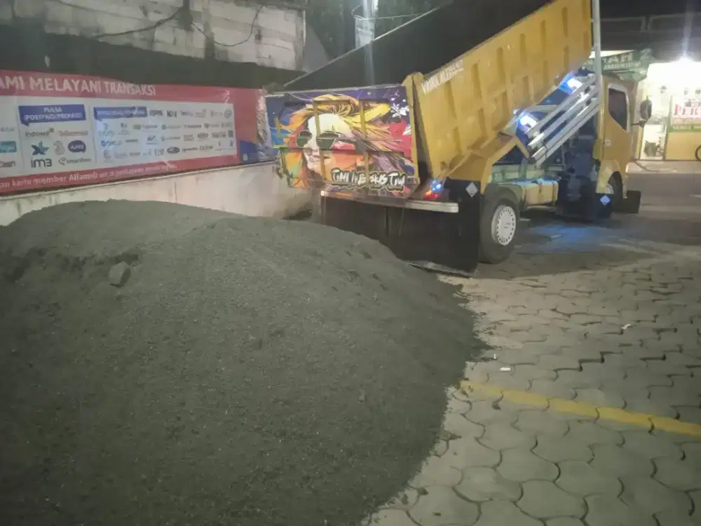 Pasir bangka coklat abu batu pasir pasang limestone batu belah