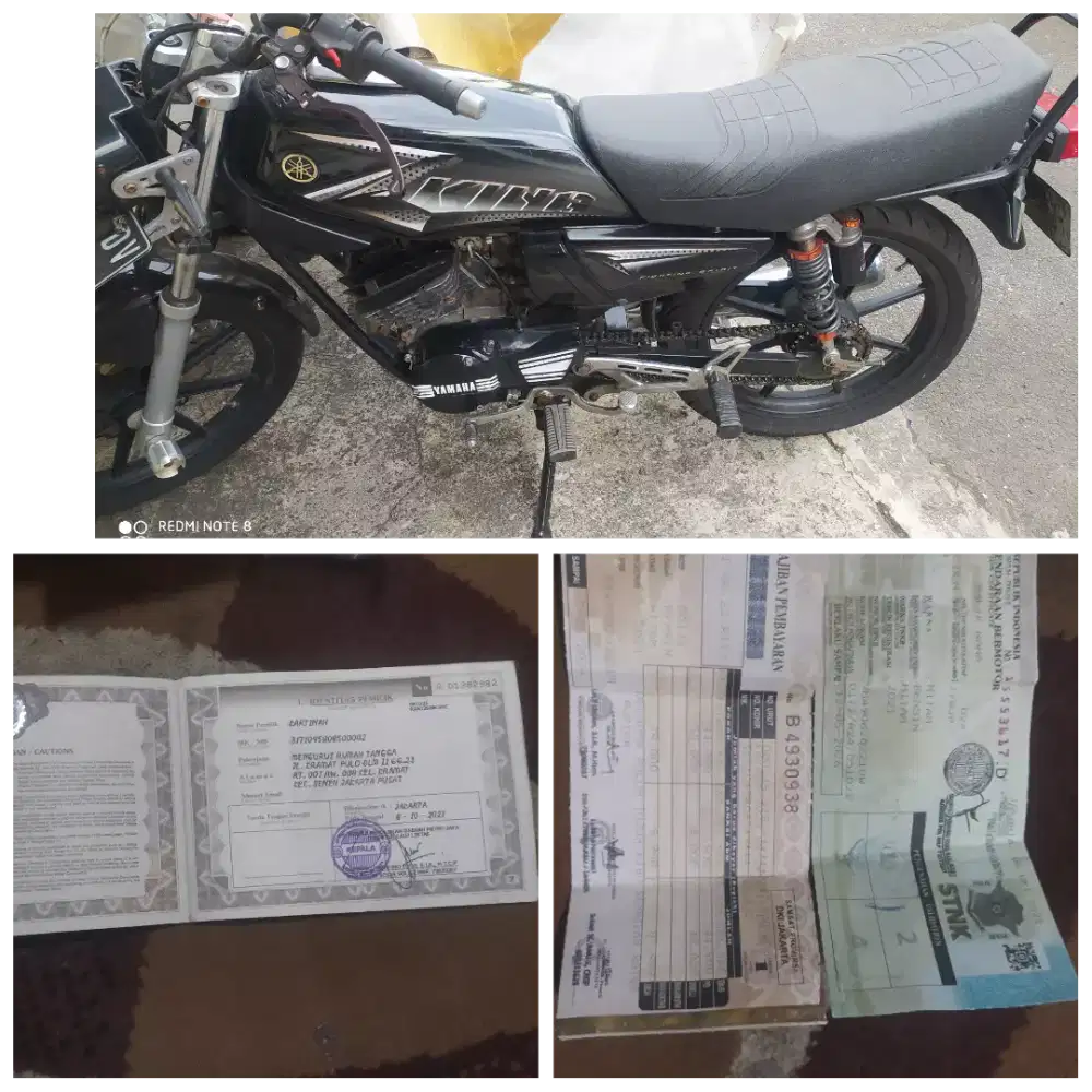 Jual motor second RX king kobra