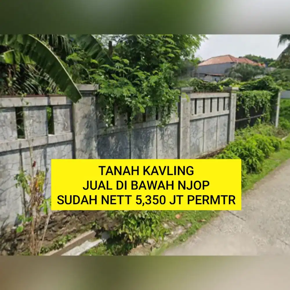 DIJUAL TANAH DI KEMBANGAN DKT MERUYA UTARA JOGLO JELAMBAR PALMERAH